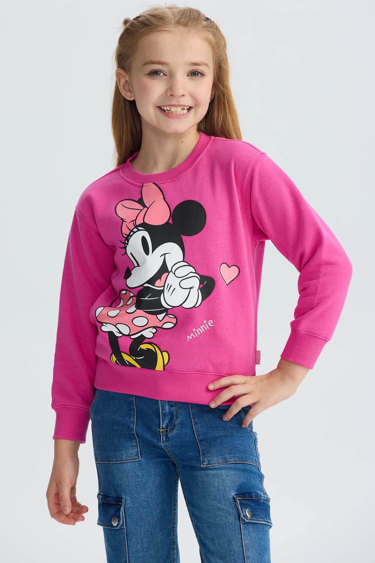 Polerón Niña Minnie Magenta