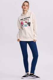 Polerón Mujer Hello Kitty Crudo