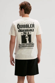 Polera Hombre Harry Potter Beige