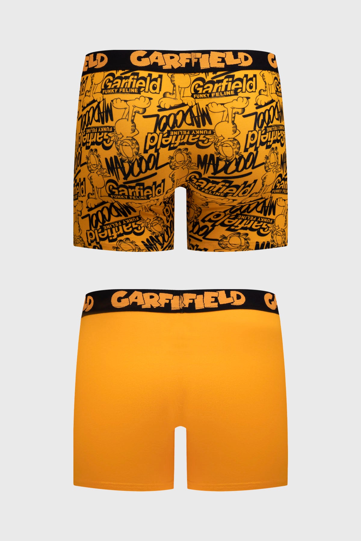 Boxer Hombre Bipack Garfield Naranjo