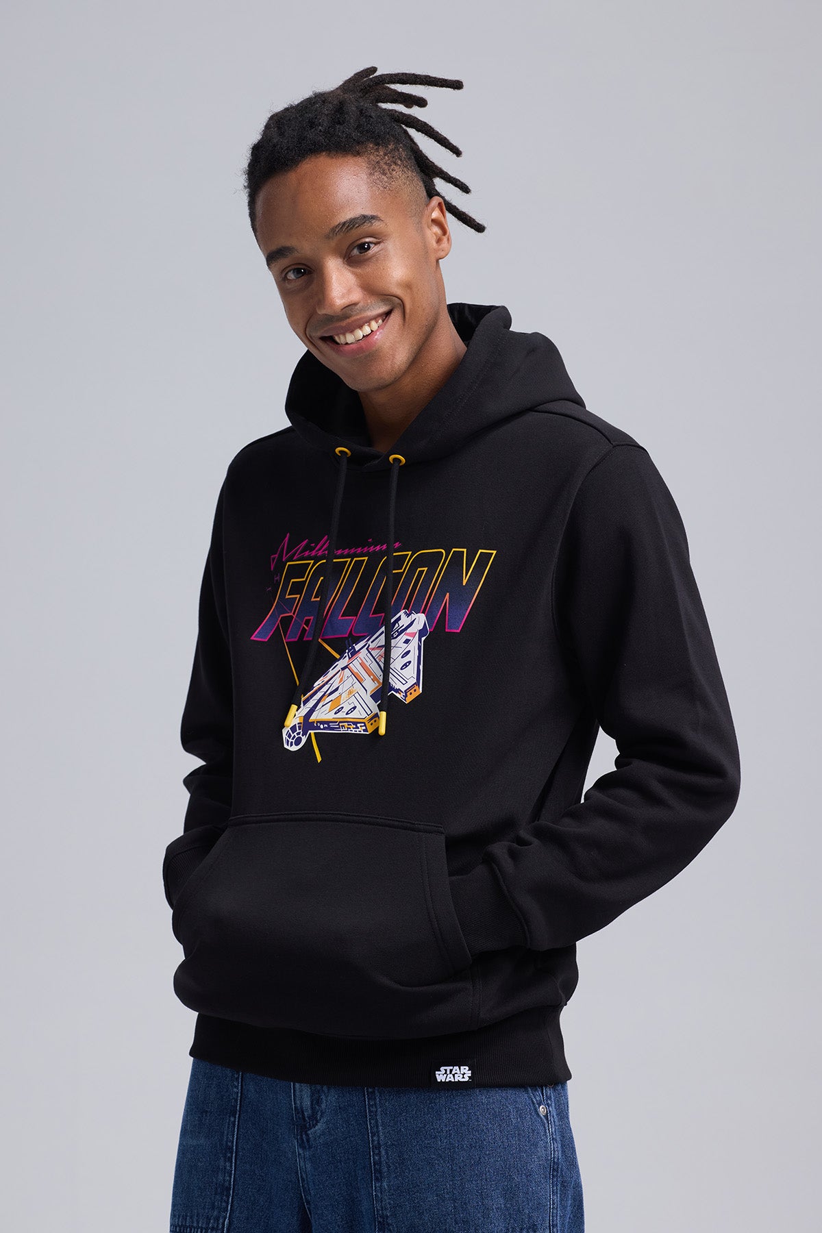 Polerón Hombre Star Wars Negro