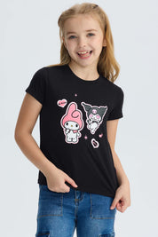 Polera Niña My Melody Negro