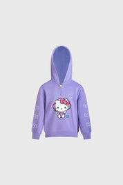 Polerón Niña Hello Kitty Lila