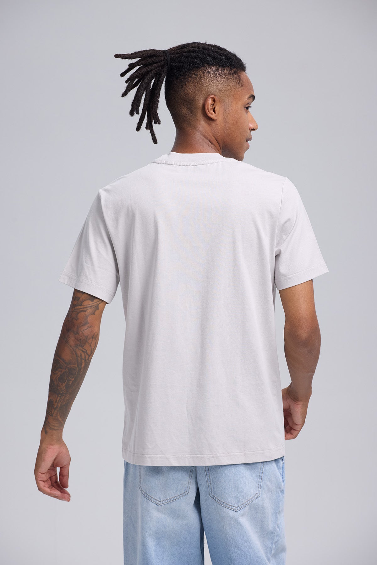 Polera Hombre Hey Arnold Gris