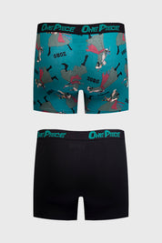 Boxer Hombre Bipack Negro