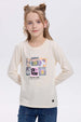 Polera Niña Beige