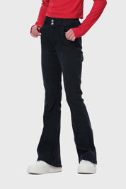 Jeans Niña Con Costura Negro