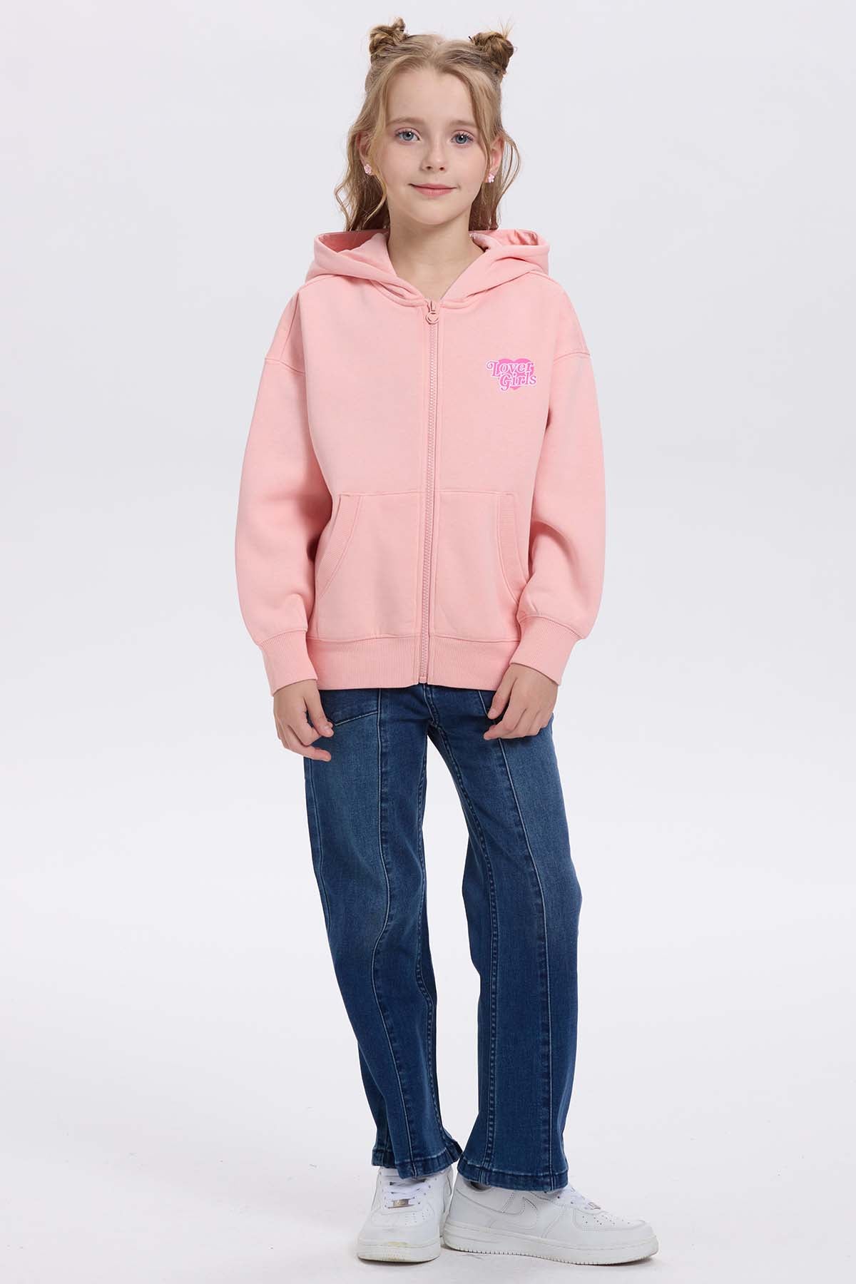 Polerón Niña Mini Rosado