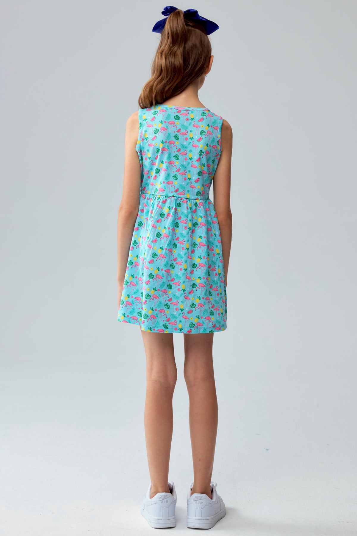 Vestido Niña Básico Toodler Celeste