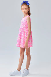 Vestido Niña Básico Toodler Rosado