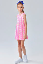 Vestido Niña Básico Toodler Rosado