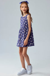 Vestido Niña Básico Toodler Azul