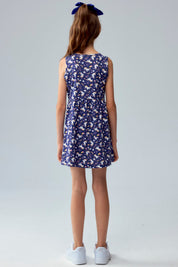 Vestido Niña Básico Toodler Azul