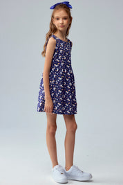 Vestido Niña Básico Toodler Azul