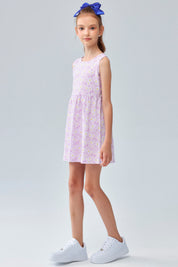 Vestido Niña Básico Toodler Lila