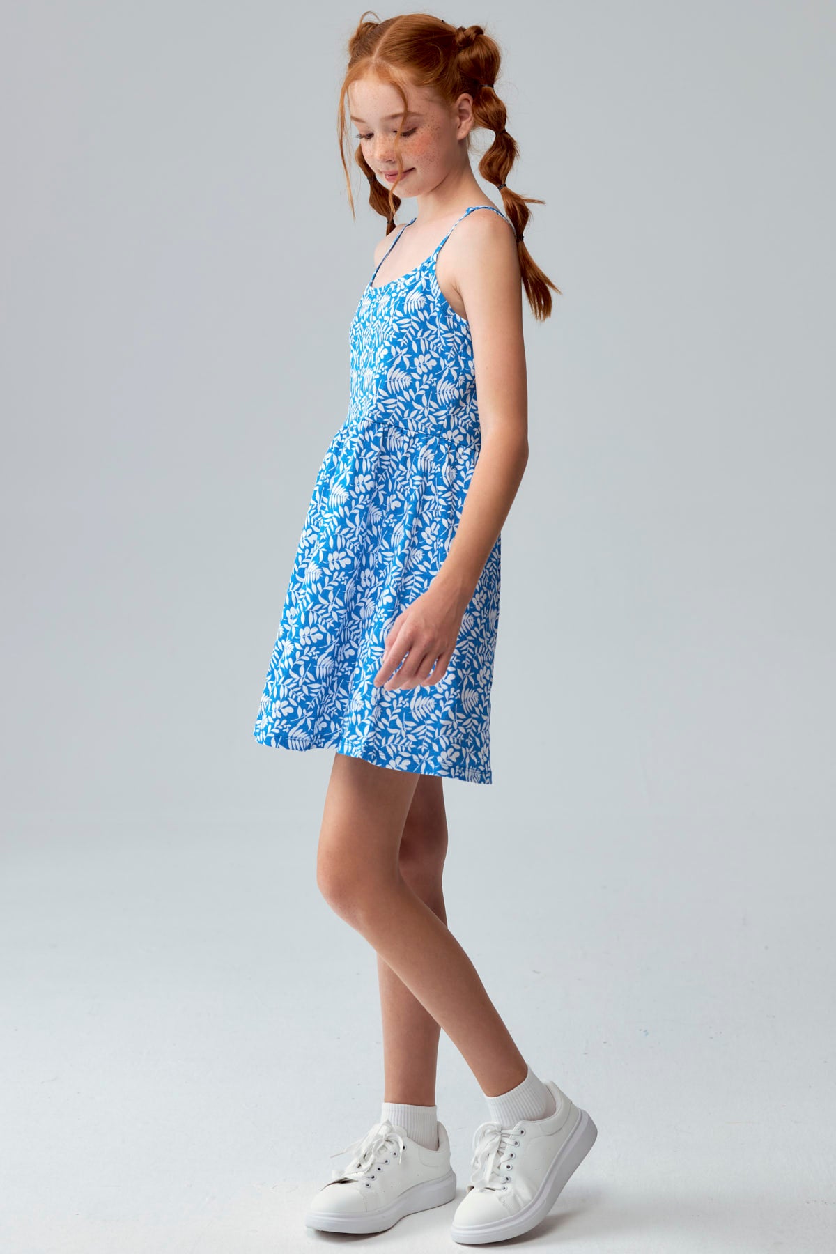 Vestido Niña Básico Teen Azulino