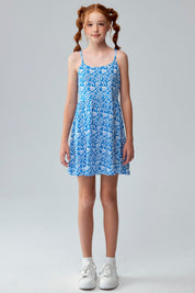 Vestido Niña Básico Teen Azulino