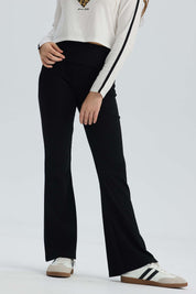 Calza Niña Pretina Doble Negro