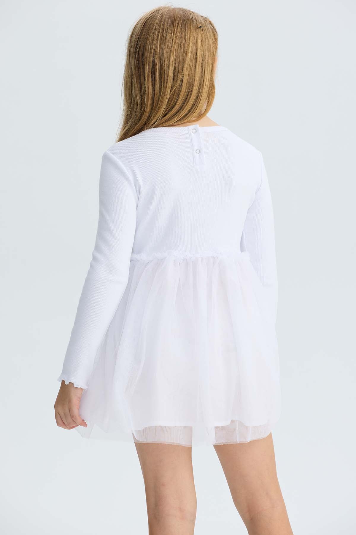 Vestido Niña Tutu Blanco