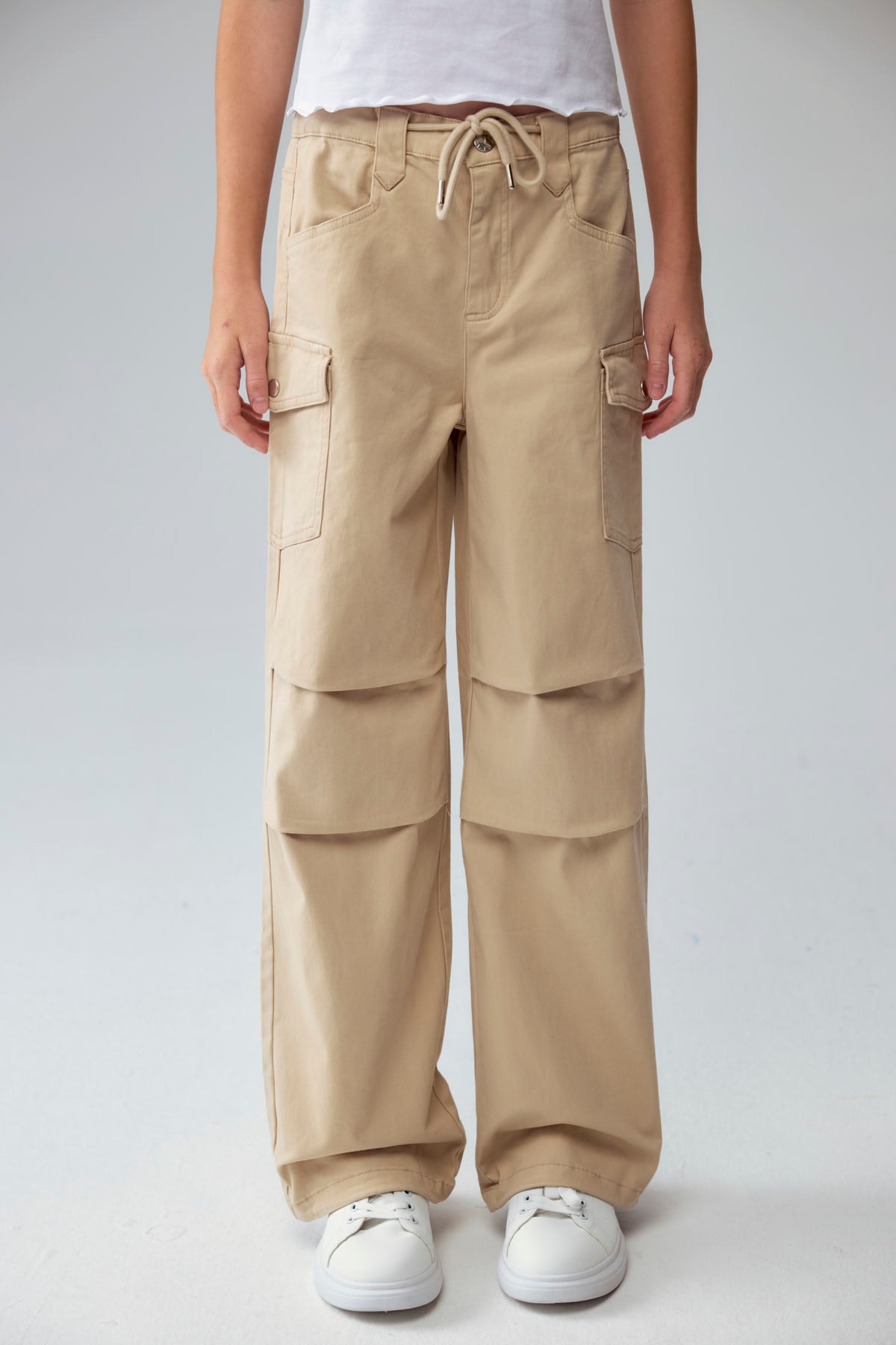 Pantalón beige liso niña Fashion's Park Chile – Fashion´s Park