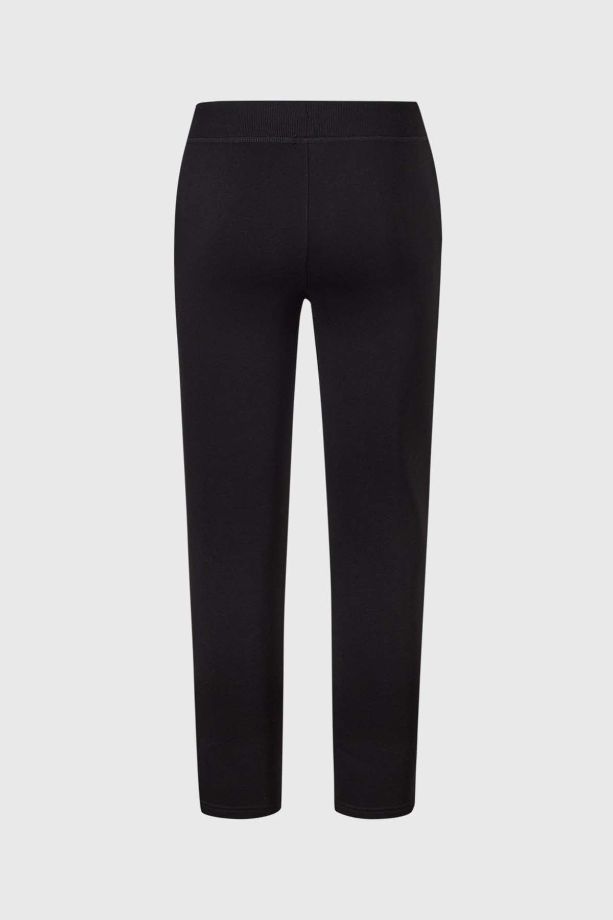 Pantalón Buzo Niño Básico Calce Recto Negro