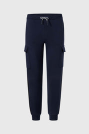 Pantalón Buzo Niño Cargo Jogger Azul