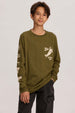 Polera Niño Print Verde
