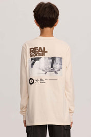 Polera Niño Print Crudo