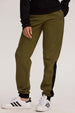 Pantalón Buzo Niño Con Cortes Verde