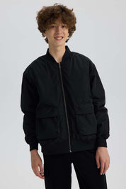 Chaqueta Niño Gamuza Beige