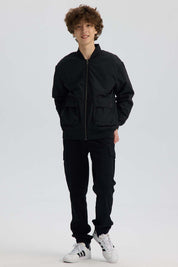 Chaqueta Niño Gamuza Beige