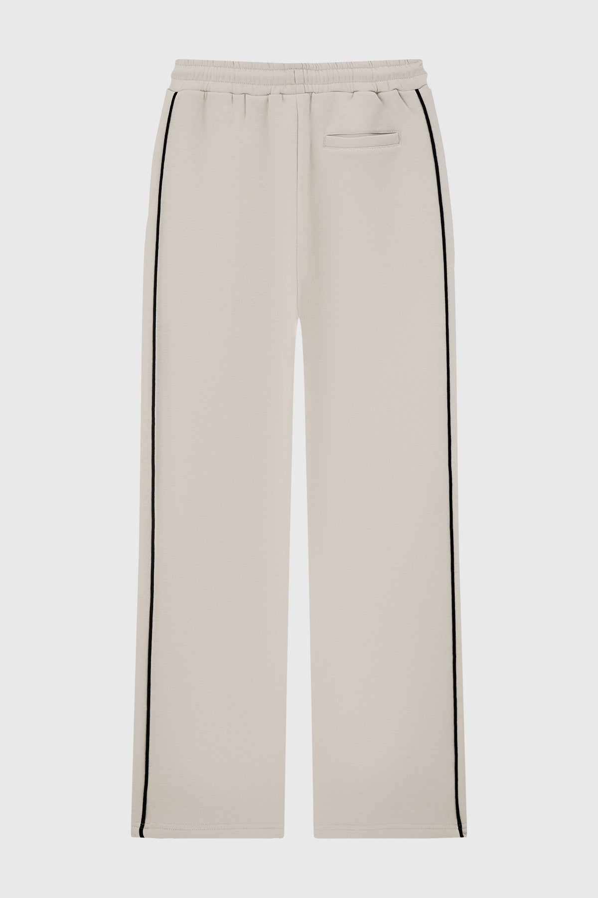 Pantalón Buzo Niño Calce Recto Con Pipping Crudo