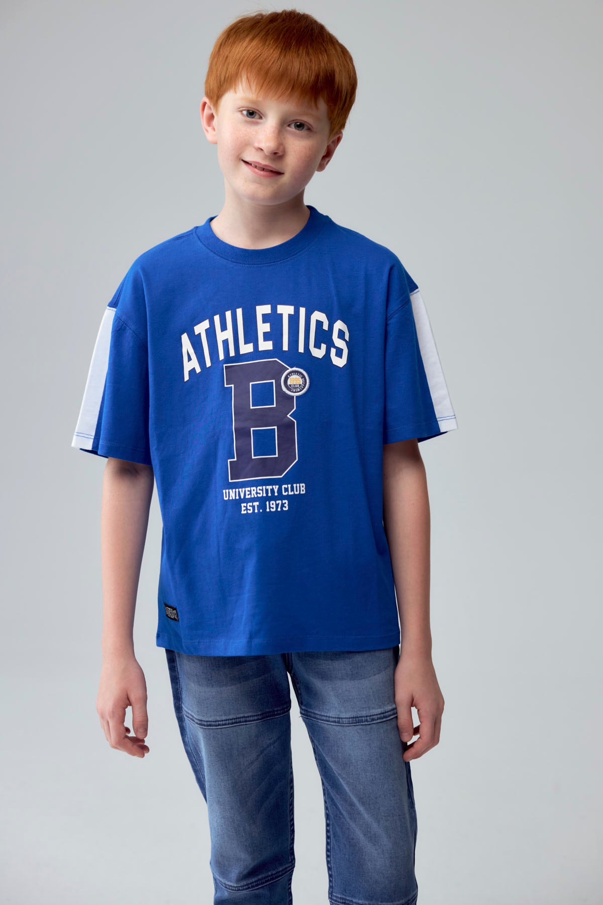 Polera Niño Toddler College Azulino