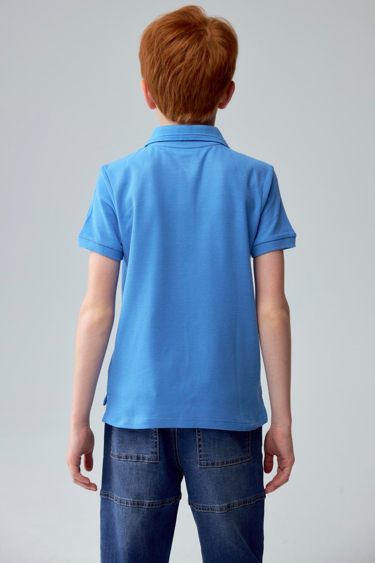 Polera Niño Pique Básica Calipso