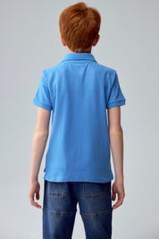 Polera Niño Pique Básica Calipso