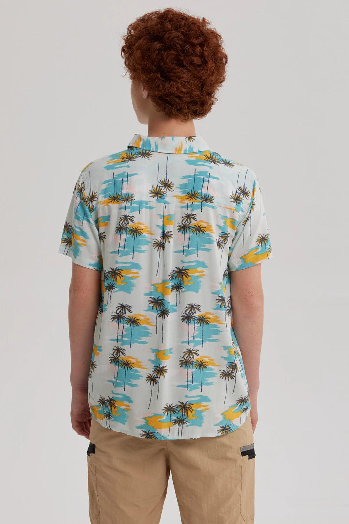 Camisa Niño Guayabera Aqua