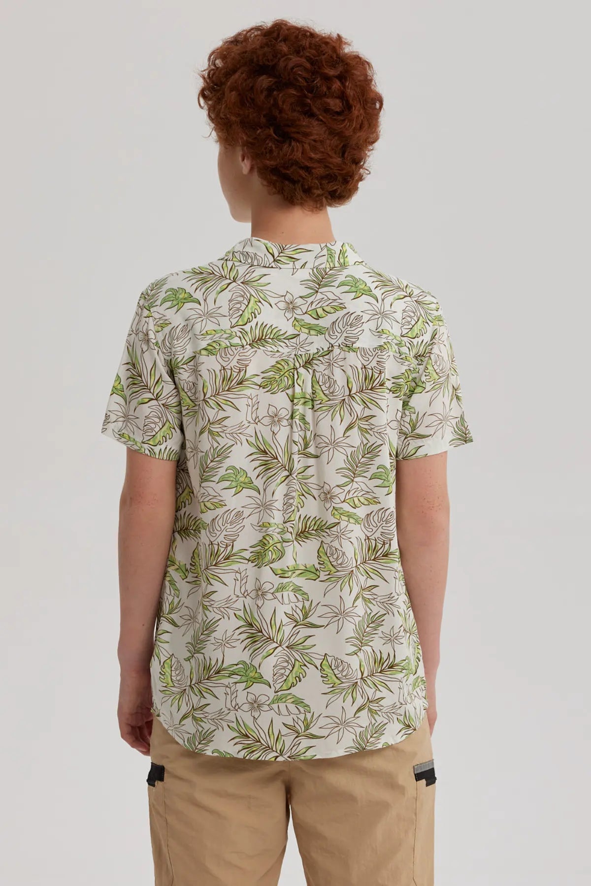 Camisa Niño Guayabera Crudo