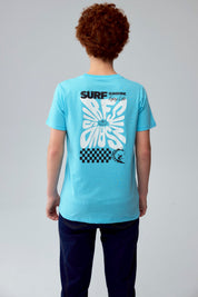 Polera Niño Print Menta