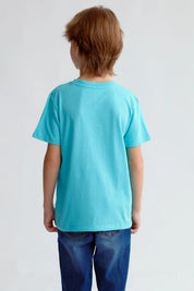 Polera Niño Básica Estampada Calipso
