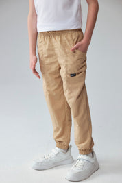 Pantalón Niño Jogger Kaki