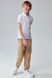 Pantalón Niño Jogger Kaki