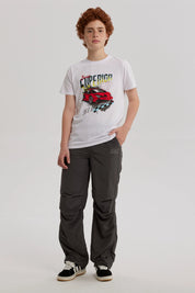 Pantalón Niño Piping Reflectante Marengo