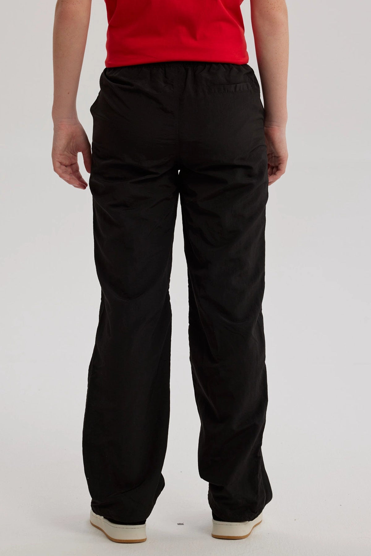 Pantalón Niño Piping Reflectante Negro