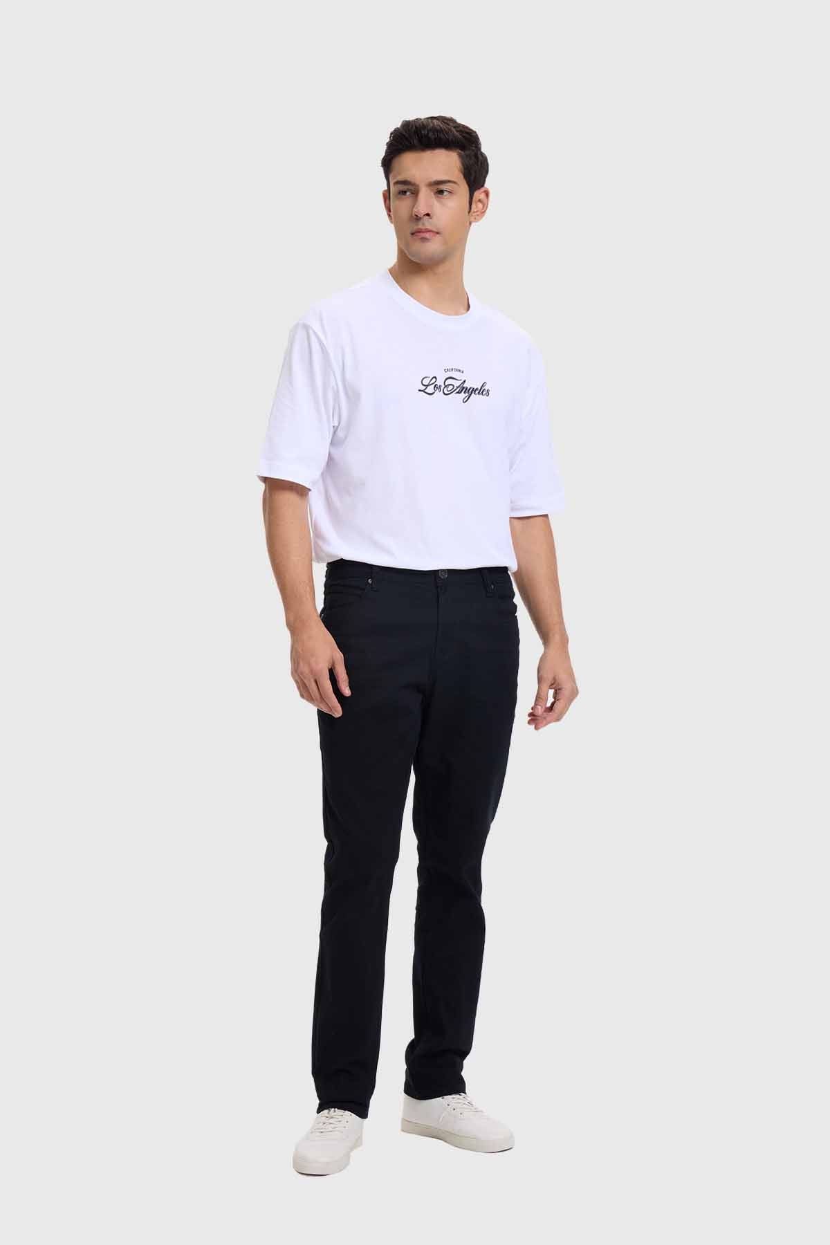 Jeans Hombre Skinny Negro