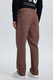 Jeans Hombre Baggy Café