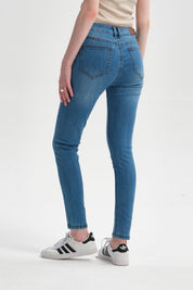 Jeans Mujer Super Skinny Estela Azul Claro