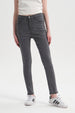 Jeans Mujer Super Skinny Estela Gris