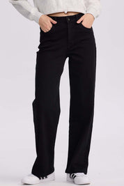 Jeans Mujer Wide Leg Sofía Negro