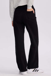Jeans Mujer Wide Leg Sofía Negro