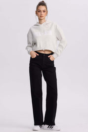 Jeans Mujer Wide Leg Sofía Negro